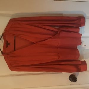 Banana Republic Wrap Blouse size L